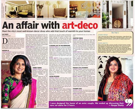 An art affair with art-deco